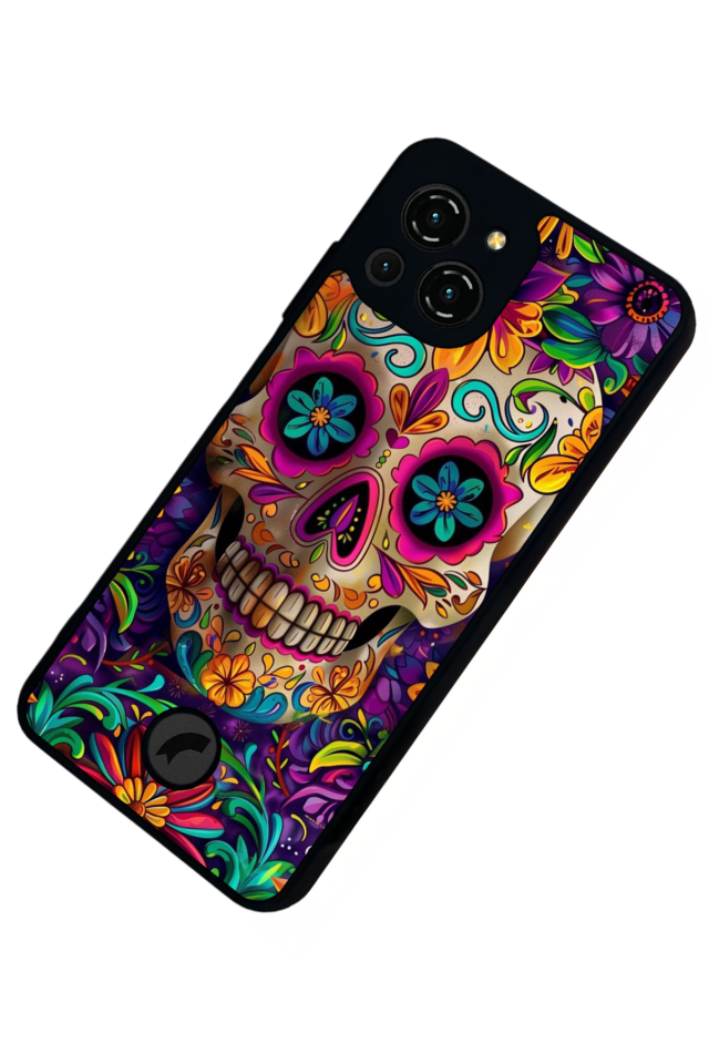 Reeder S23 Pro Max Uyumlu KuruKafa Tasarımlı Glossy Premium Kılıf