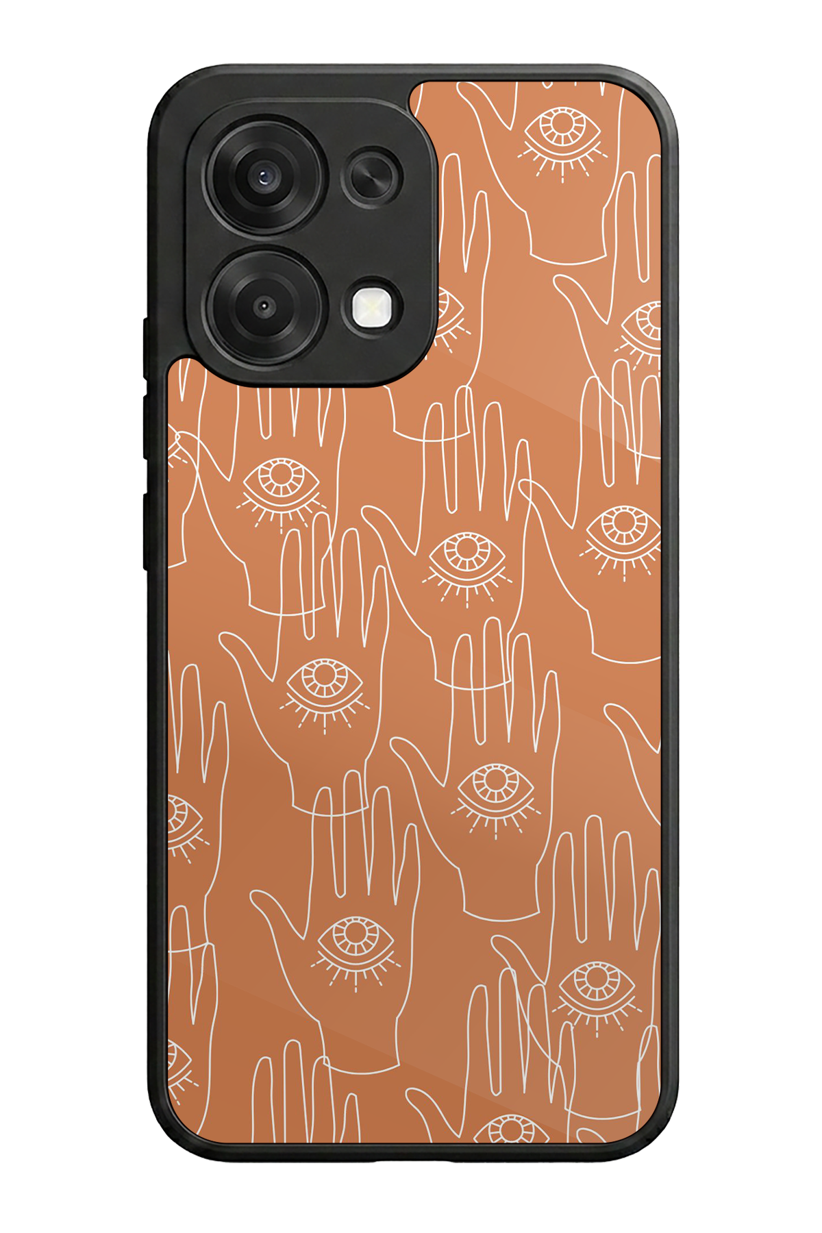 Oppo A6 Pro Uyumlu Line Art Tasarımlı Glossy Premium Kılıf