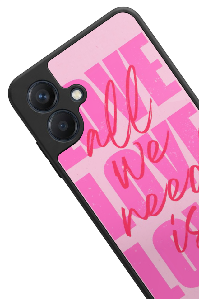 Samsung Galaxy A07 Uyumlu Love Tasarımlı Glossy Premium Kılıf