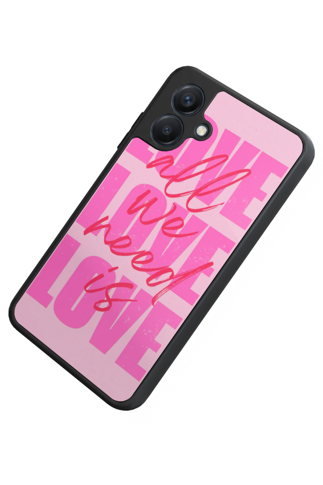 Samsung Galaxy A07 Uyumlu Love Tasarımlı Glossy Premium Kılıf