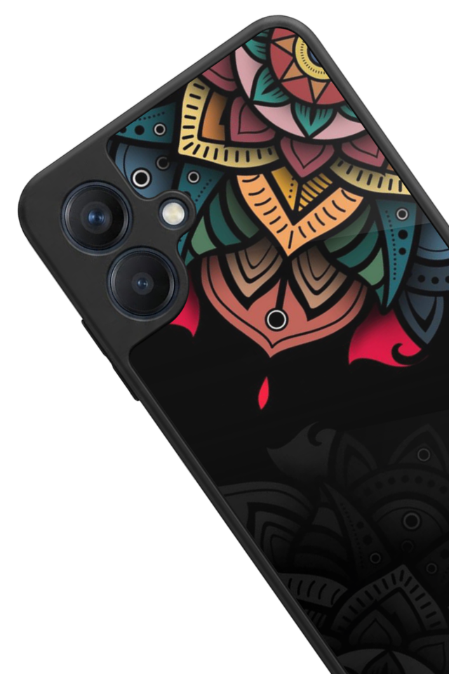 Samsung Galaxy A07 Uyumlu Mandala Tasarımlı Glossy Premium Kılıf