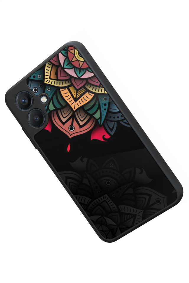 Samsung Galaxy A07 Uyumlu Mandala Tasarımlı Glossy Premium Kılıf