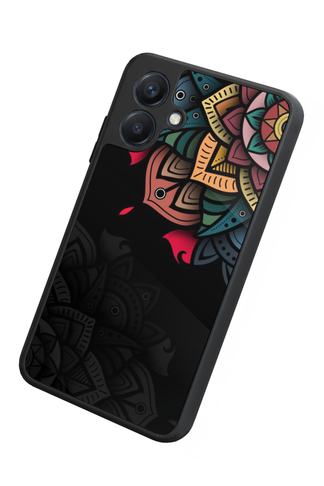 Samsung Galaxy A07 Uyumlu Mandala Tasarımlı Glossy Premium Kılıf