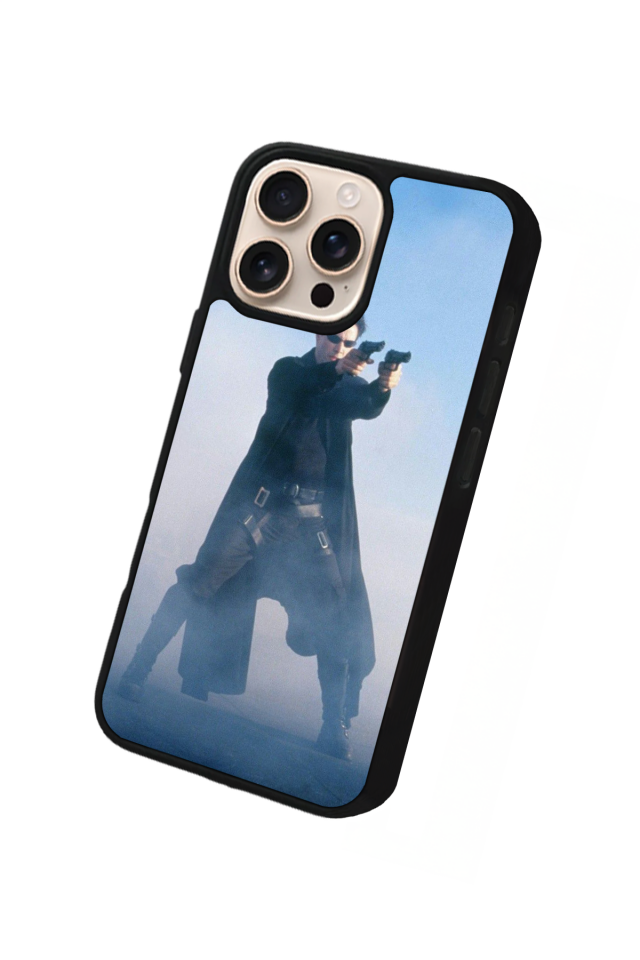 iPhone 16 Pro Uyumlu MatriiPhone 16 Pro Tasarımlı Glossy Premium Kılıf
