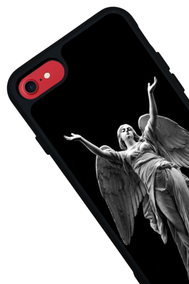 iPhone 7 Uyumlu Melek Tasarımlı Glossy Premium Kılıf