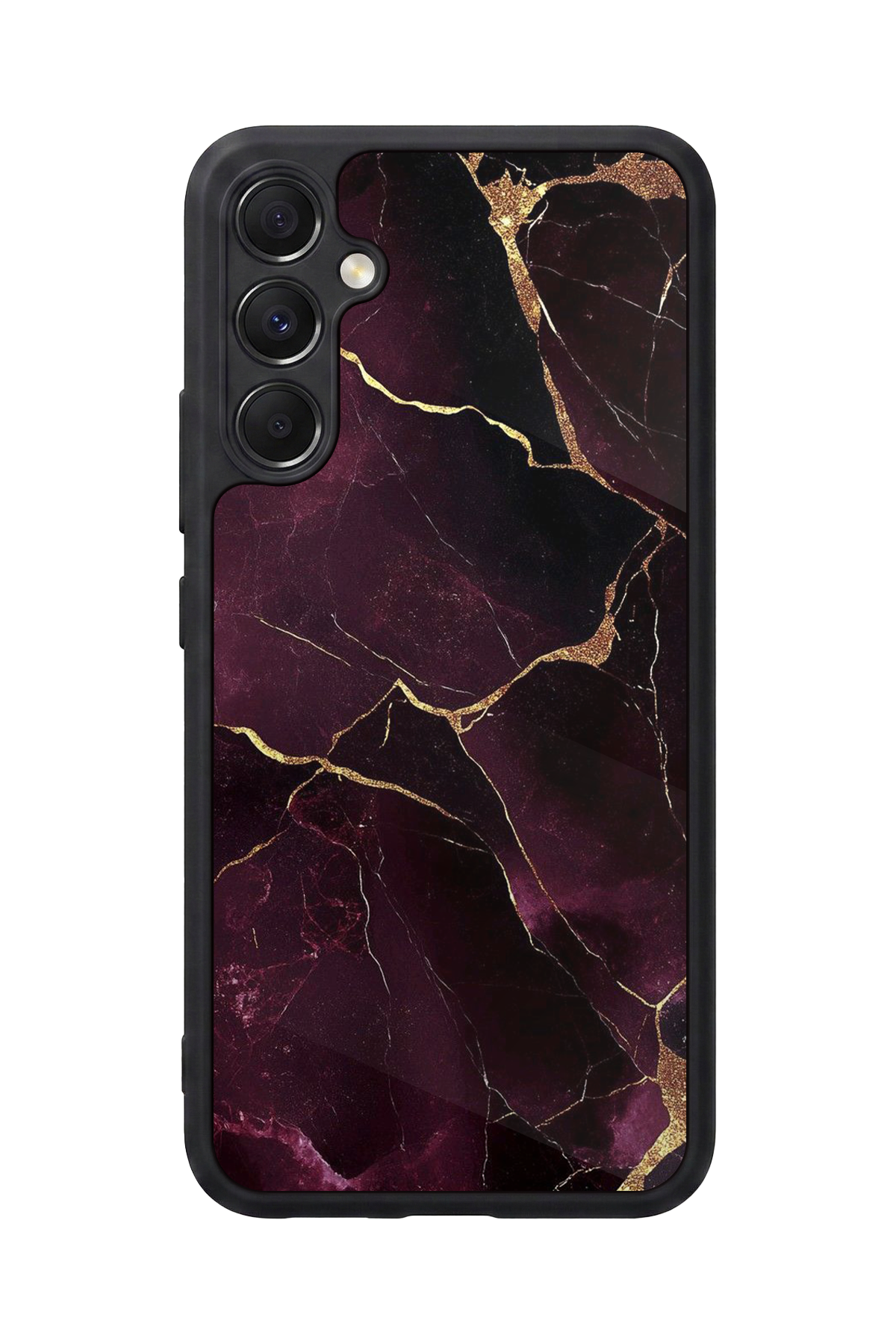 Samsung Galaxy M34 Uyumlu Mermer Marble Tasarımlı Glossy Premium Kılıf