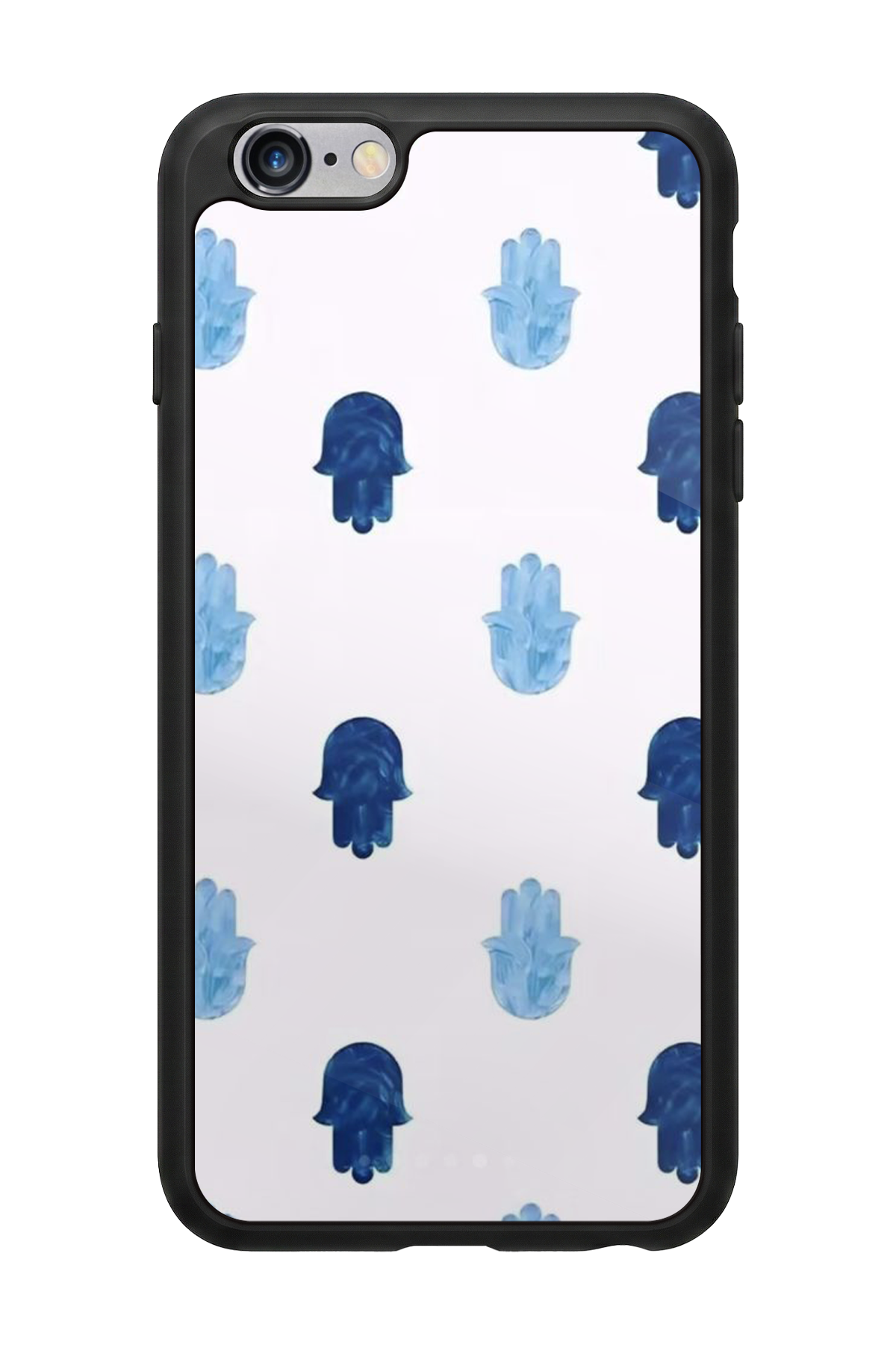 iPhone 6 Plus Uyumlu Nazar Tasarımlı Glossy Premium Kılıf