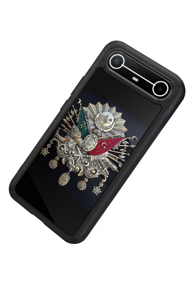 Tecno Spark Slim 5G Uyumlu Osmanli Tugrasi Tasarımlı Glossy Premium Kılıf