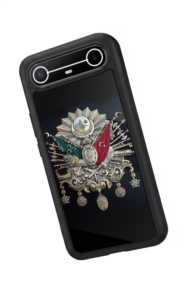 Tecno Spark Slim 5G Uyumlu Osmanli Tugrasi Tasarımlı Glossy Premium Kılıf