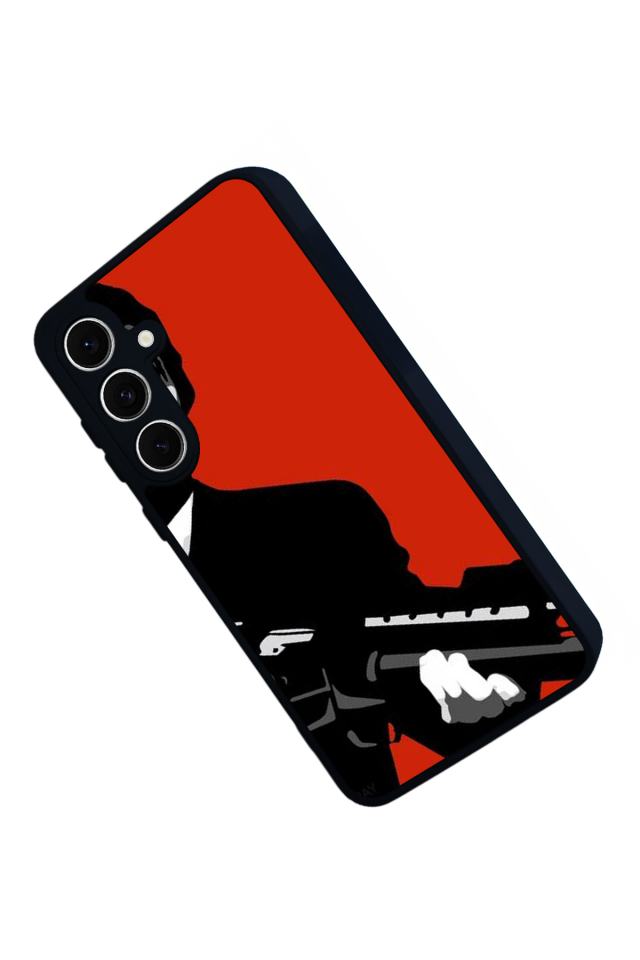 Samsung Galaxy A16 Uyumlu Scarface Tasarımlı Glossy Premium Kılıf