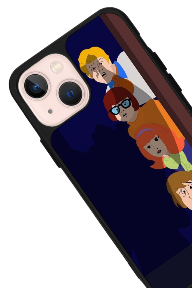 iPhone 13/14 Uyumlu Scooby Doo Tasarımlı Glossy Premium Kılıf