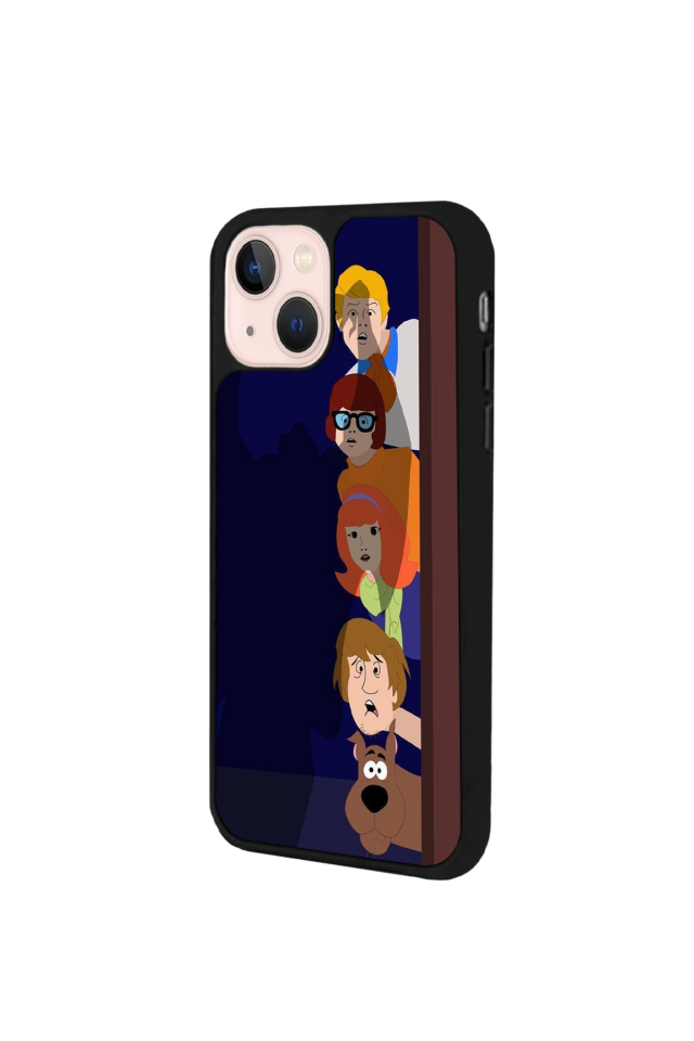 iPhone 13/14 Uyumlu Scooby Doo Tasarımlı Glossy Premium Kılıf