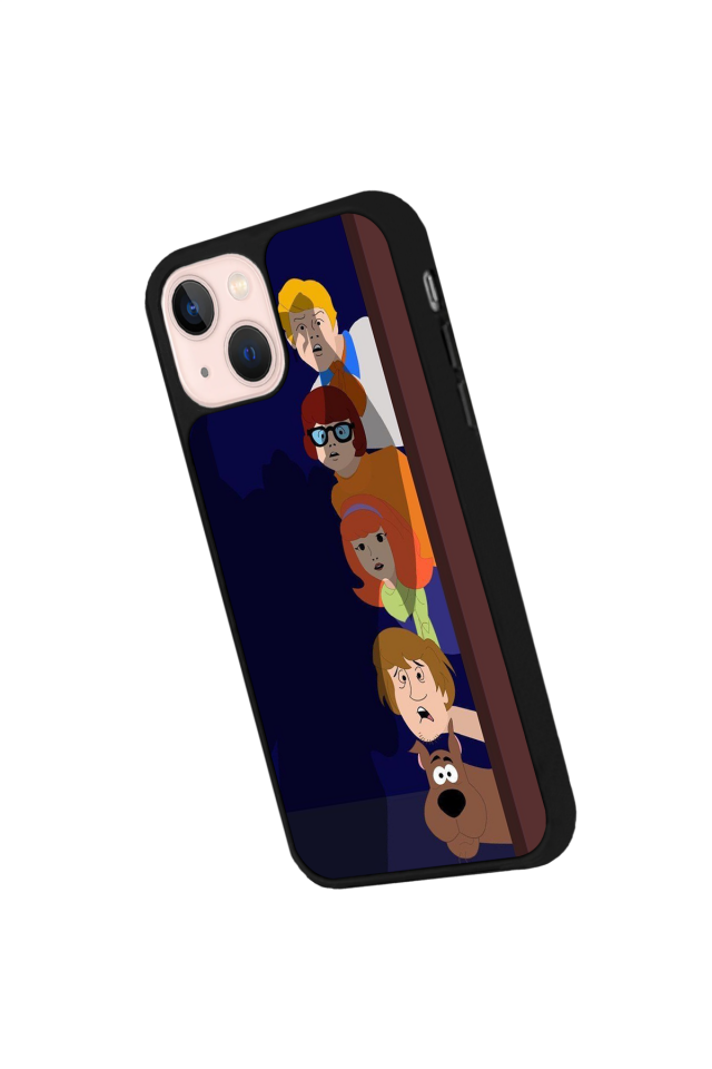 iPhone 13/14 Uyumlu Scooby Doo Tasarımlı Glossy Premium Kılıf