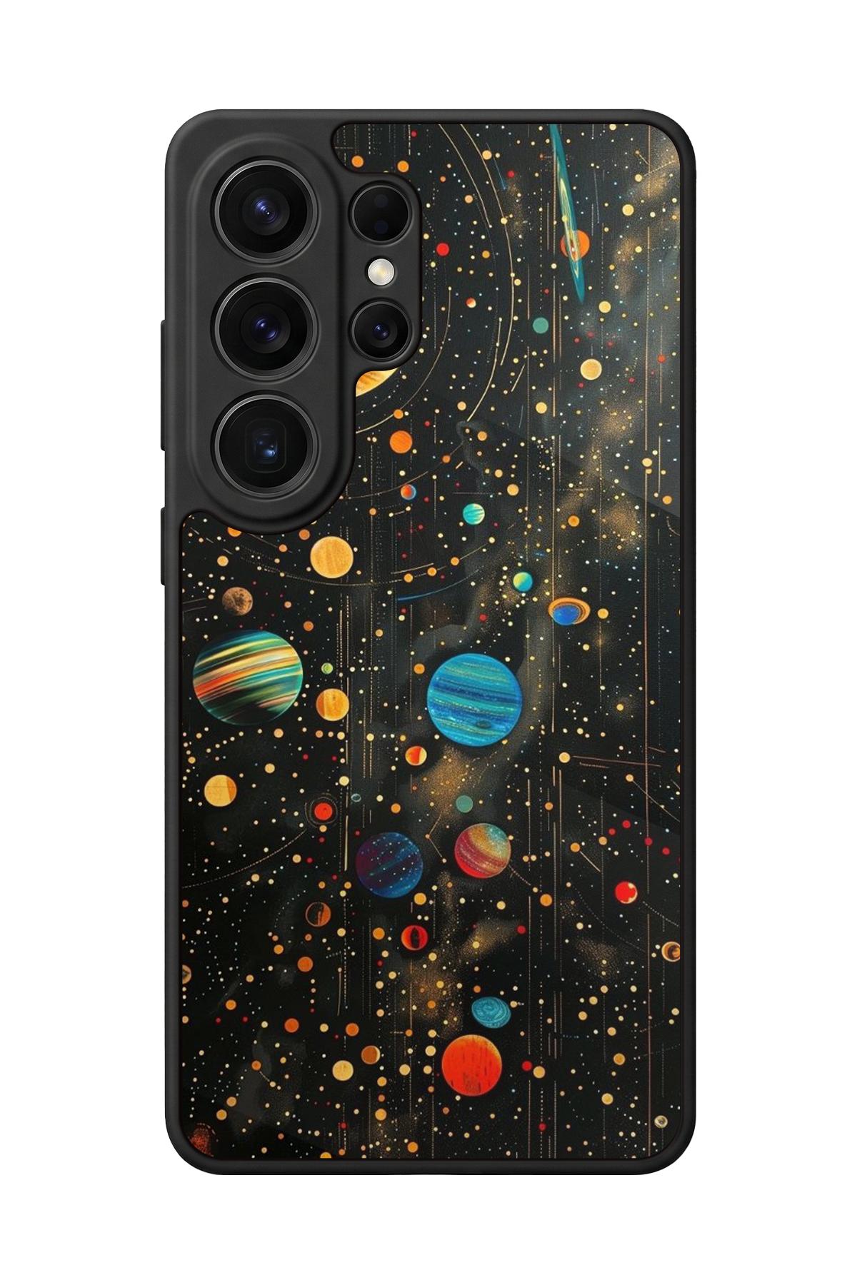 Samsung Galaxy S26 Ultra Uyumlu Uzay Tasarımlı Glossy Premium Kılıf
