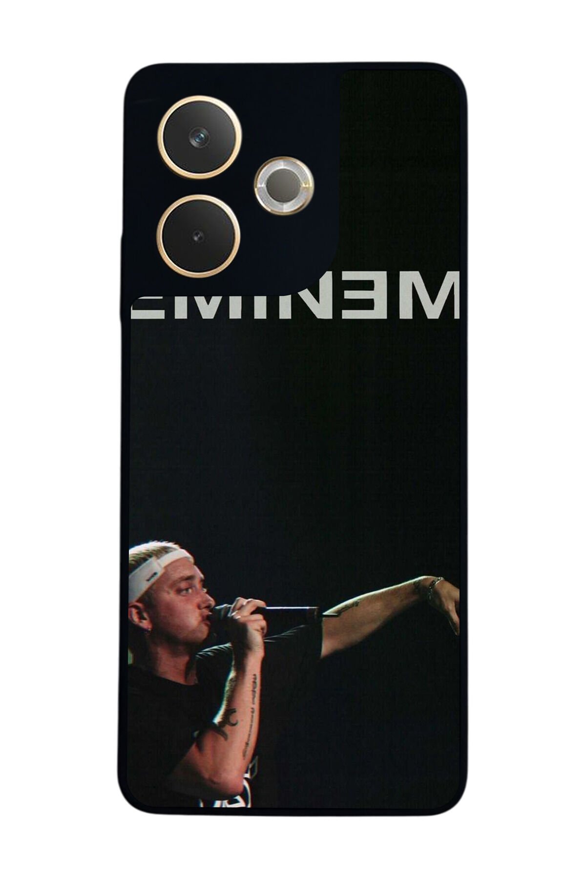 Oppo A5 Pro Uyumlu Eminem Tasarımlı Glossy Premium Kılıf