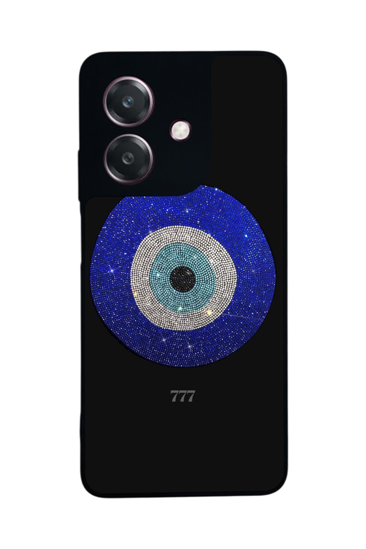 Oppo A3 5G Uyumlu Nazar Tasarımlı Glossy Premium Kılıf