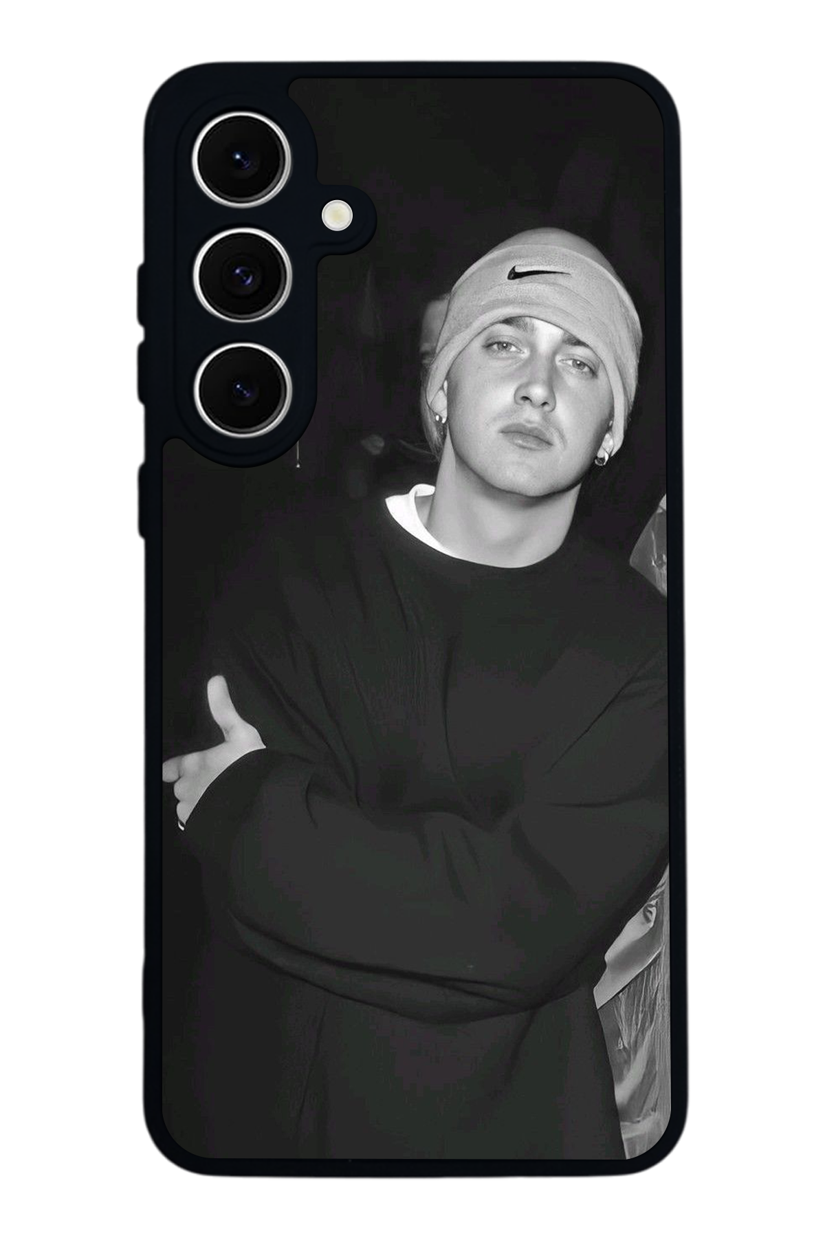 Samsung Galaxy S24 FE Uyumlu Eminem Tasarımlı Glossy Premium Kılıf