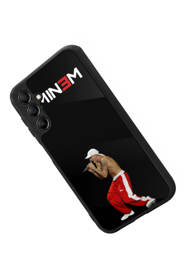 Samsung Galaxy A14 Uyumlu Eminem Tasarımlı Glossy Premium Kılıf