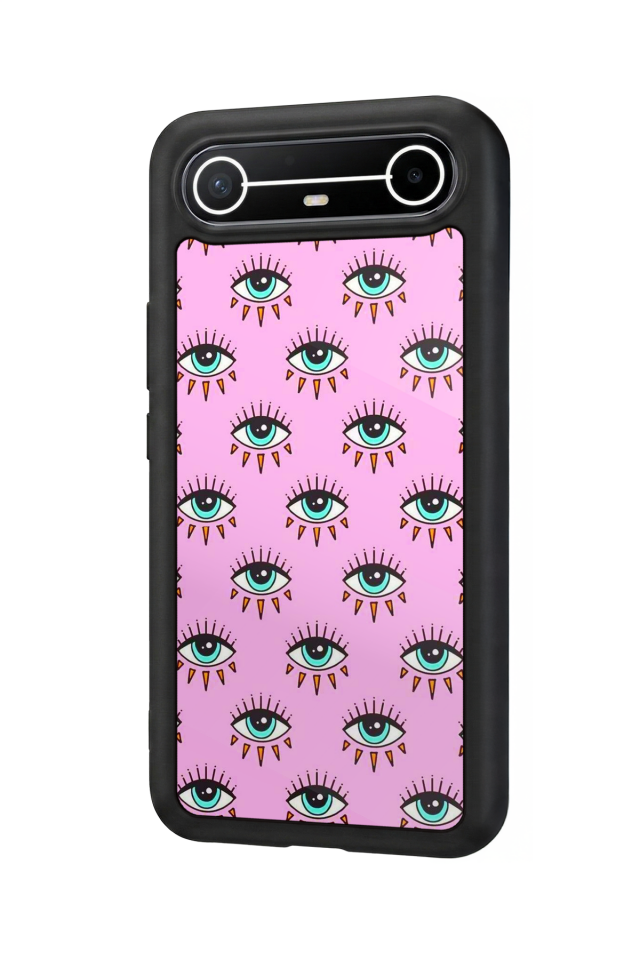 Tecno Spark Slim 5G Uyumlu Göz Tasarımlı Glossy Premium Kılıf