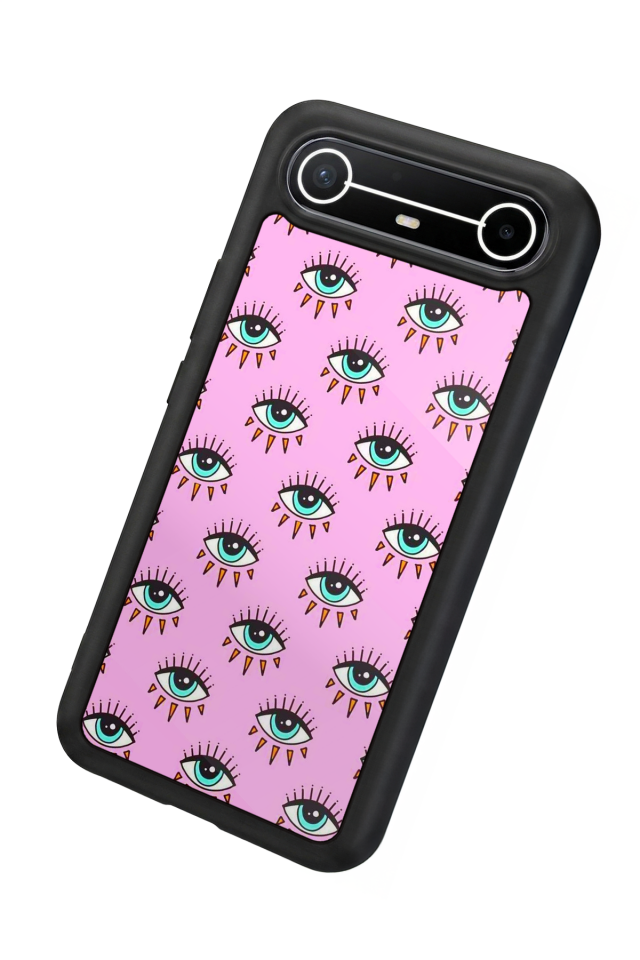 Tecno Spark Slim 5G Uyumlu Göz Tasarımlı Glossy Premium Kılıf