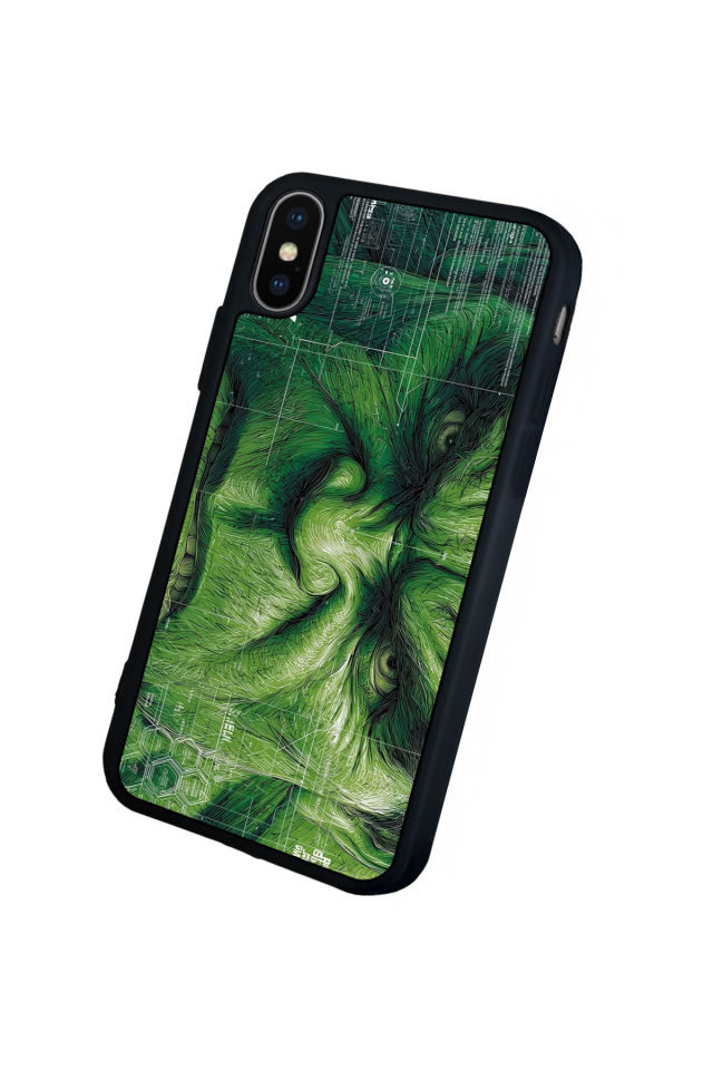 iPhone XS Max Uyumlu Hulk Tasarımlı Glossy Premium Kılıf
