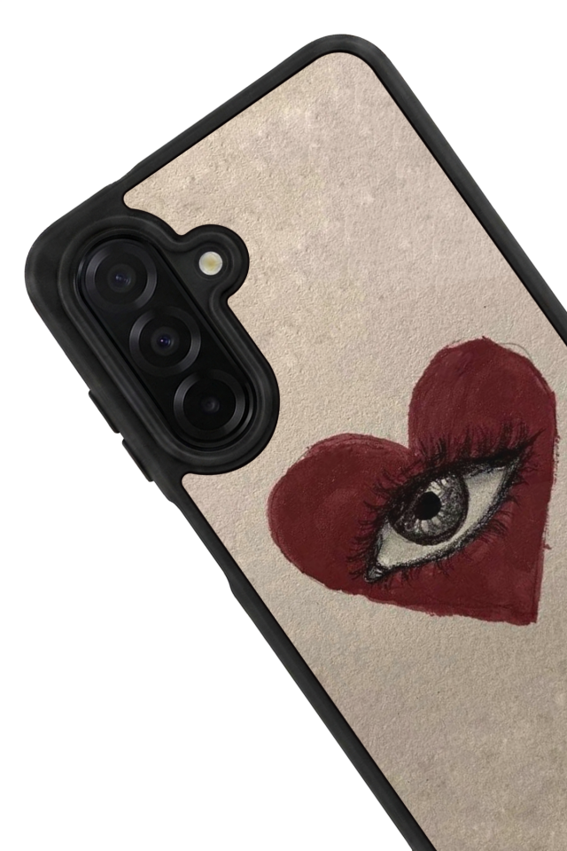 Samsung Galaxy A26 Uyumlu Kalp Love Tasarımlı Glossy Premium Kılıf