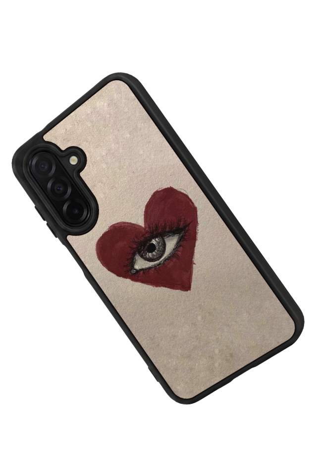 Samsung Galaxy A26 Uyumlu Kalp Love Tasarımlı Glossy Premium Kılıf