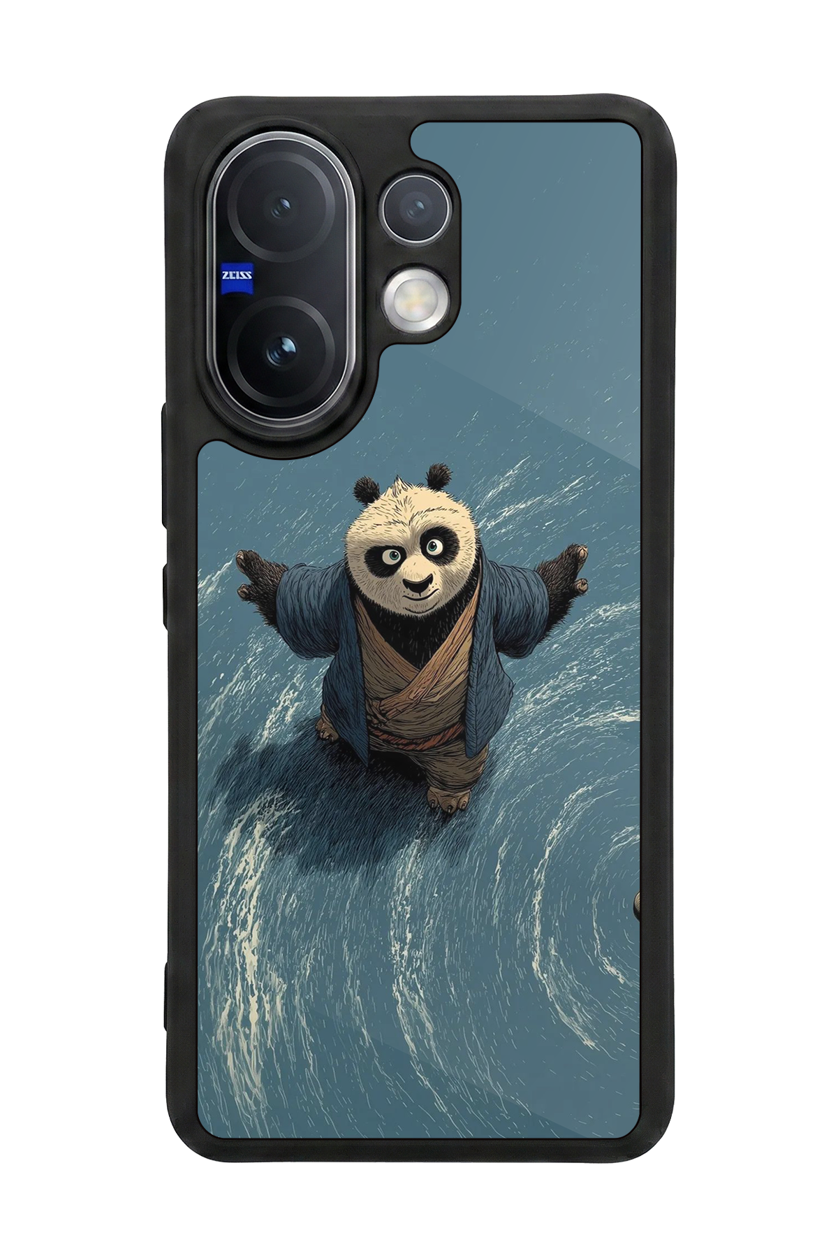 Vivo V60 Uyumlu Kung Fu Panda Tasarımlı Glossy Premium Kılıf