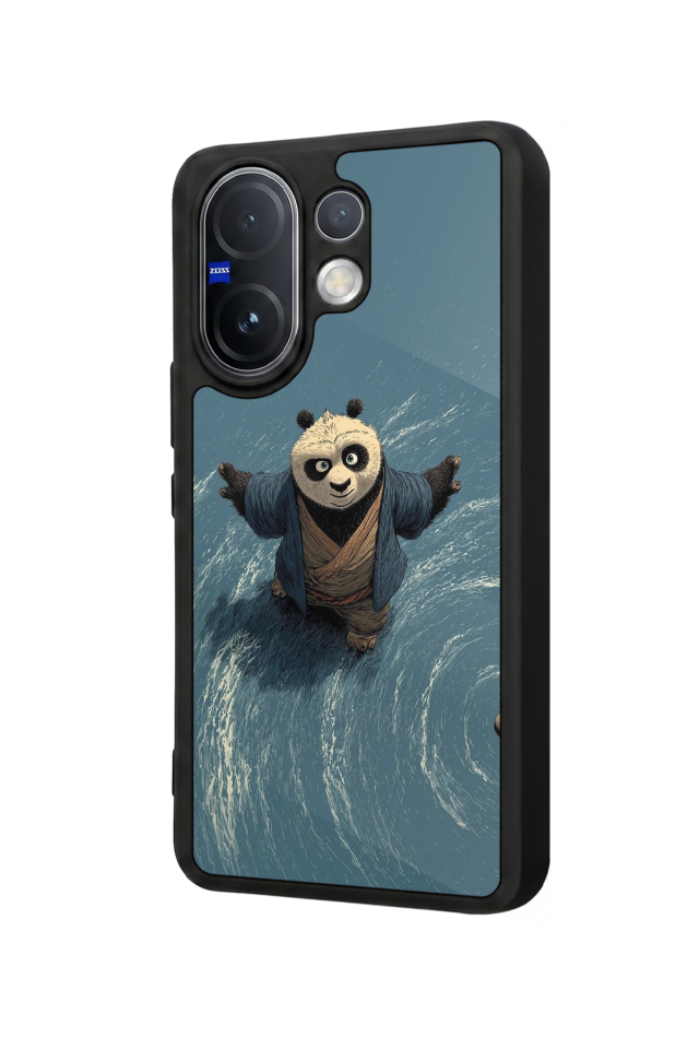 Vivo V60 Uyumlu Kung Fu Panda Tasarımlı Glossy Premium Kılıf