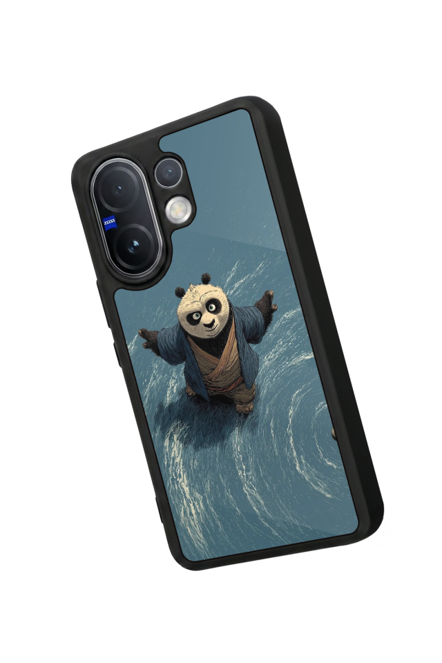Vivo V60 Uyumlu Kung Fu Panda Tasarımlı Glossy Premium Kılıf