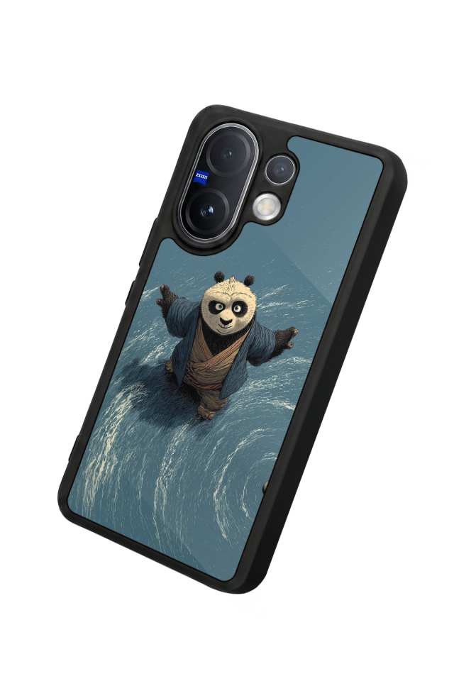 Vivo V60 Uyumlu Kung Fu Panda Tasarımlı Glossy Premium Kılıf