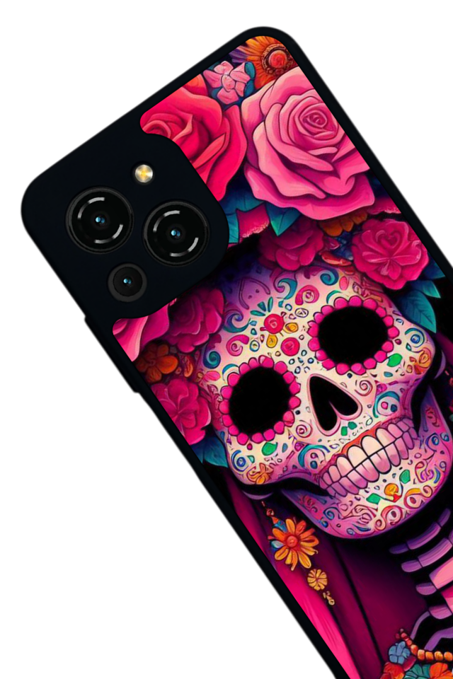 Reeder S23 Pro Max Uyumlu KuruKafa Tasarımlı Glossy Premium Kılıf