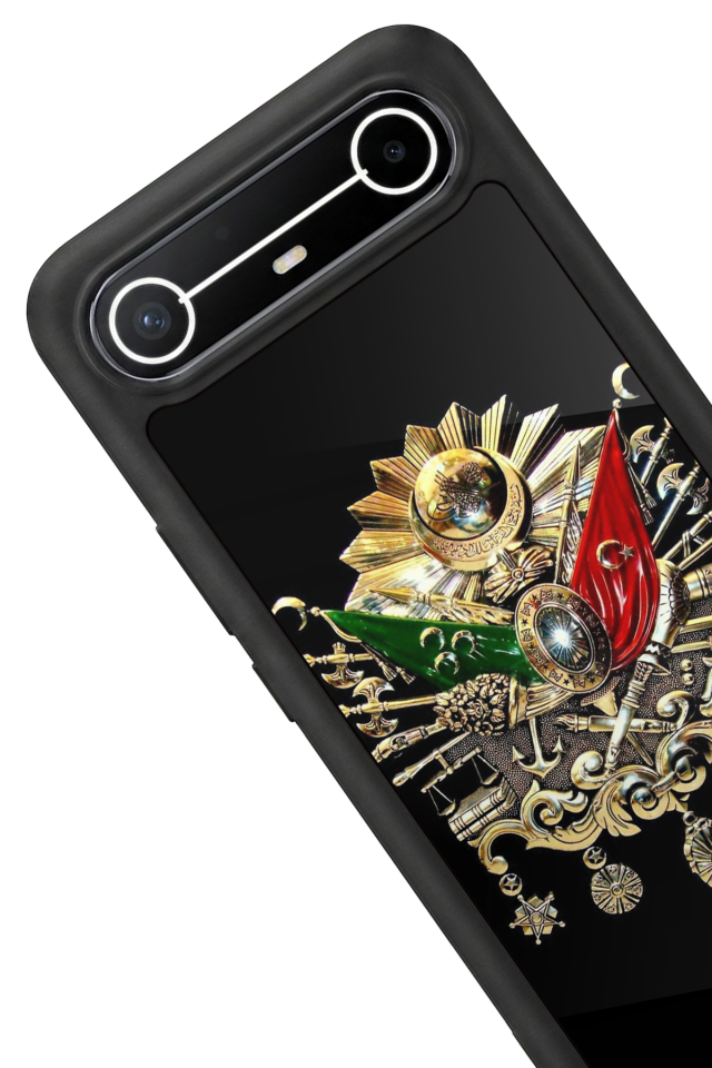 Tecno Spark Slim 5G Uyumlu Osmanli Tugrasi Tasarımlı Glossy Premium Kılıf