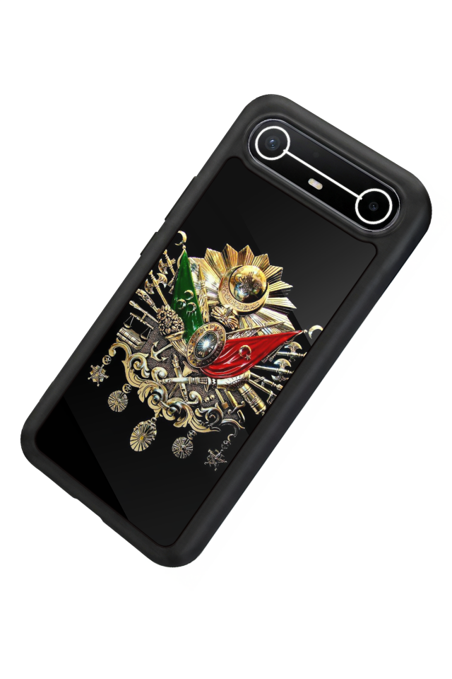 Tecno Spark Slim 5G Uyumlu Osmanli Tugrasi Tasarımlı Glossy Premium Kılıf