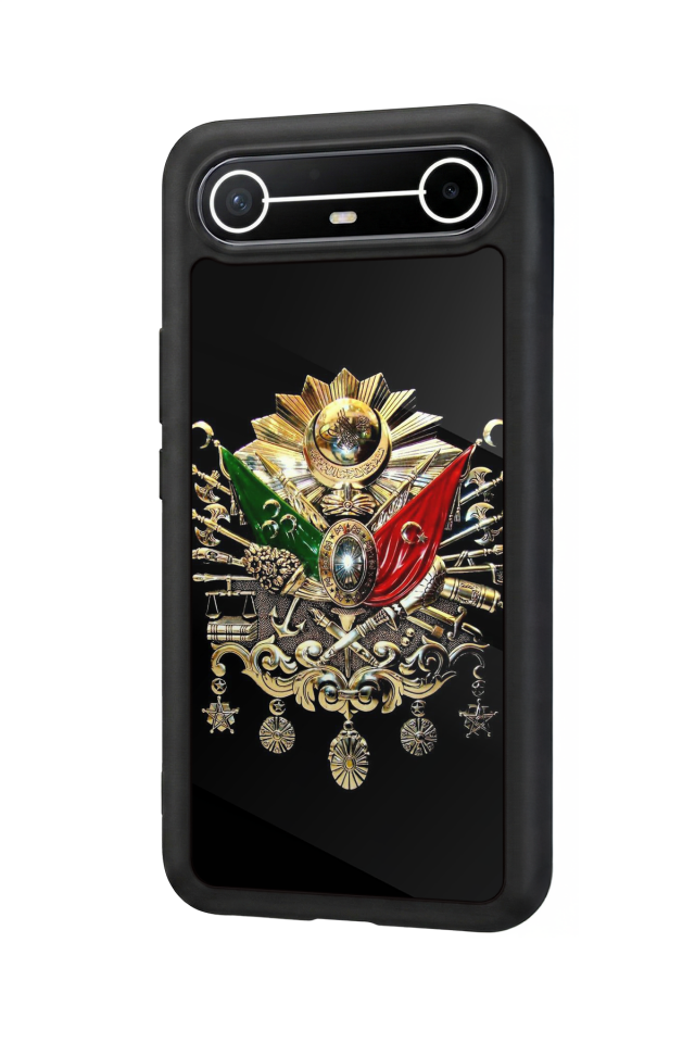 Tecno Spark Slim 5G Uyumlu Osmanli Tugrasi Tasarımlı Glossy Premium Kılıf