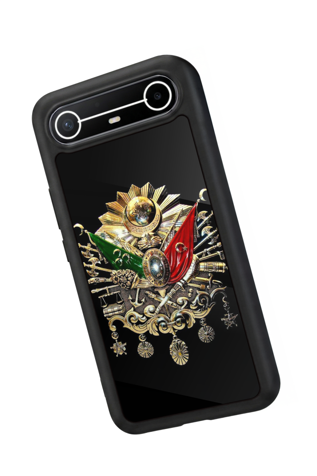 Tecno Spark Slim 5G Uyumlu Osmanli Tugrasi Tasarımlı Glossy Premium Kılıf