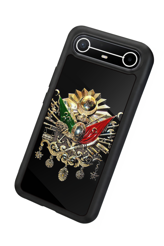 Tecno Spark Slim 5G Uyumlu Osmanli Tugrasi Tasarımlı Glossy Premium Kılıf