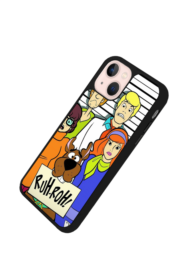 iPhone 13/14 Uyumlu Scooby Doo Tasarımlı Glossy Premium Kılıf