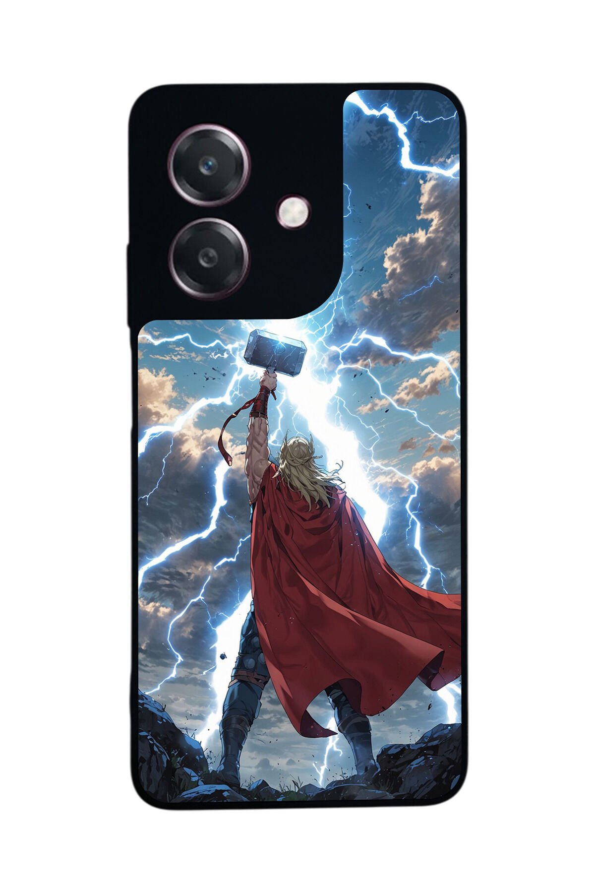 Oppo A3 5G Uyumlu Thor Tasarımlı Glossy Premium Kılıf