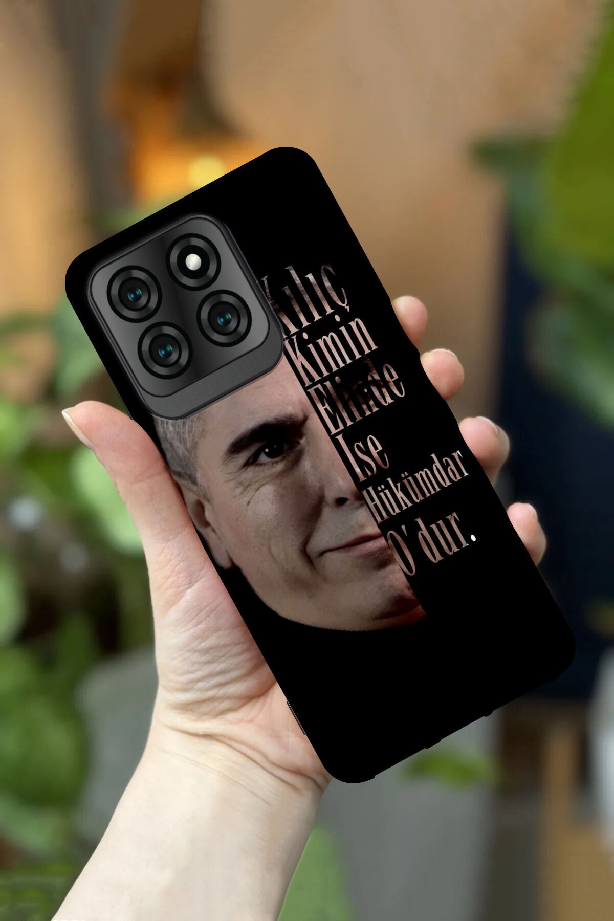 Reeder S71 Uyumlu Kamera Korumalı Kılıç Desenli HD Baskılı Silikon Kılıf