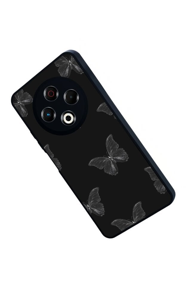 Tecno Spark 30 Uyumlu Kelebek Tasarımlı Glossy Premium Kılıf