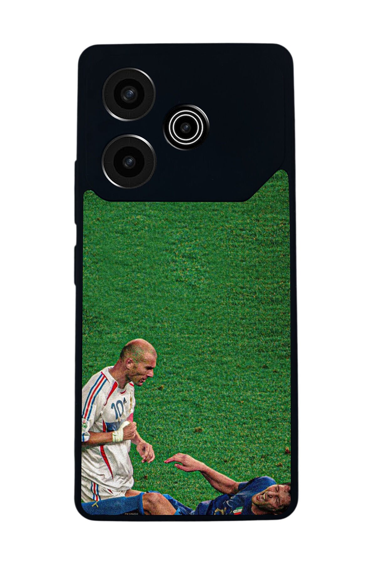 Tecno Pova 6 Uyumlu Zidane Tasarımlı Glossy Premium Kılıf