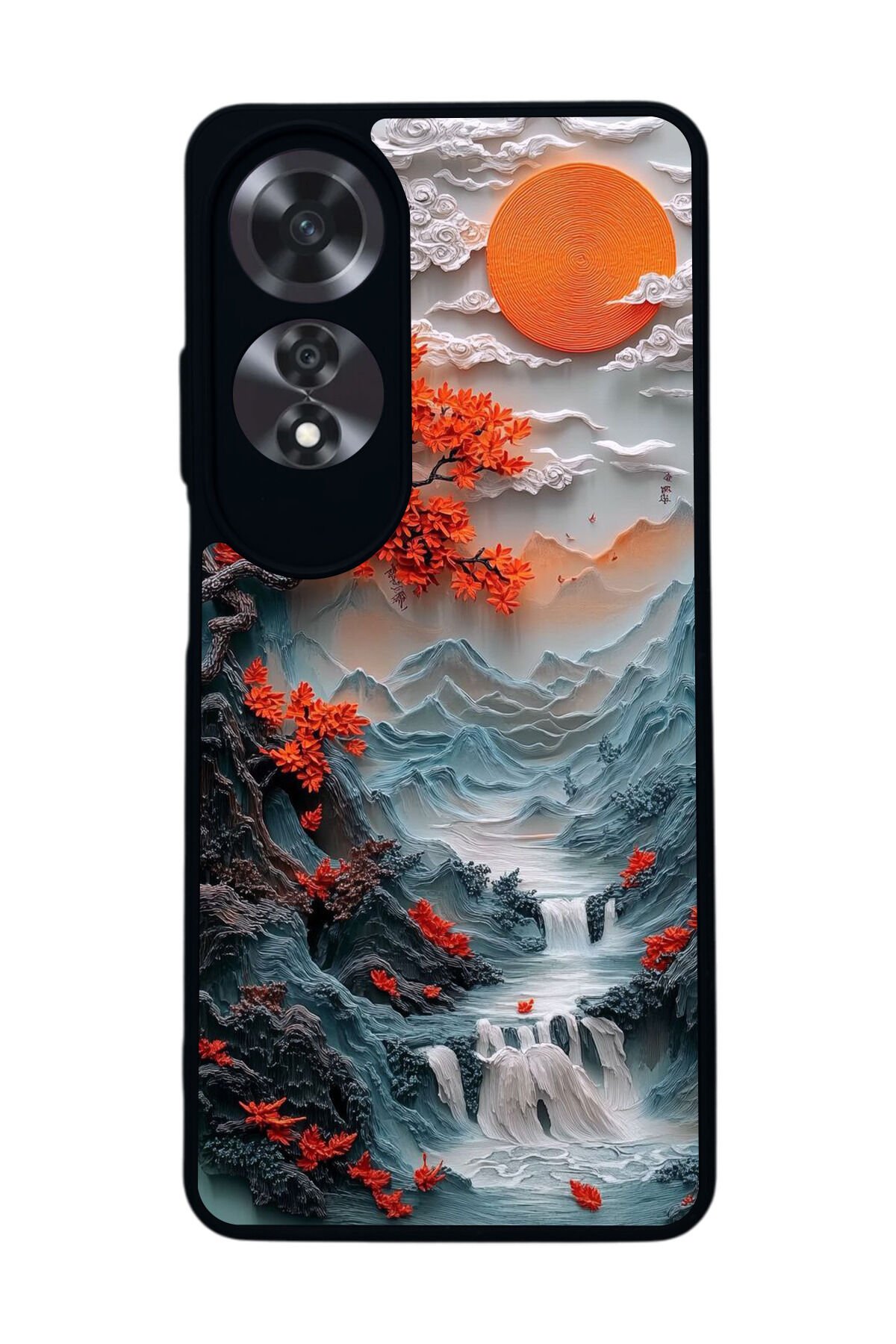 Oppo A60 Mat Siyah uyumlu Kılıf – Yumuşak Silikon, Koruyucu, Şok Emici Kapak