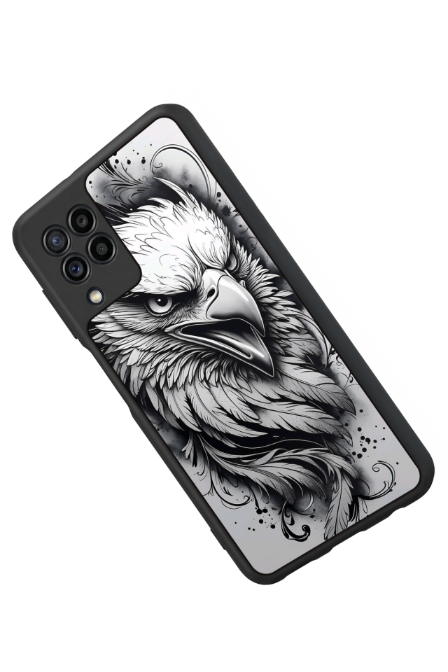 Samsung Galaxy M32 Uyumlu Besiktas Tasarımlı Glossy Premium Kılıf