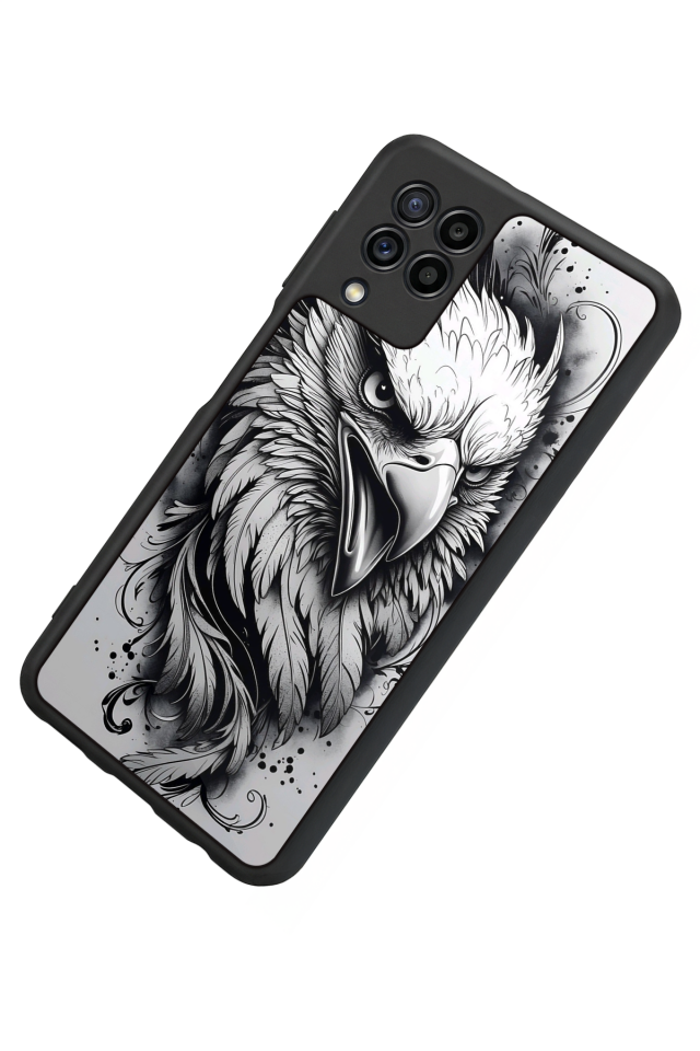 Samsung Galaxy M32 Uyumlu Besiktas Tasarımlı Glossy Premium Kılıf