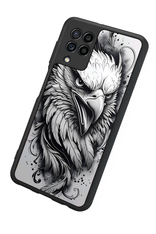 Samsung Galaxy M32 Uyumlu Besiktas Tasarımlı Glossy Premium Kılıf