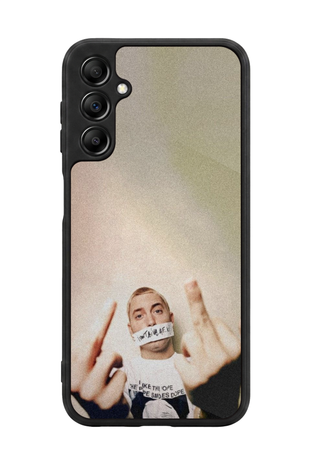 Samsung Galaxy A14 Uyumlu Eminem Tasarımlı Glossy Premium Kılıf