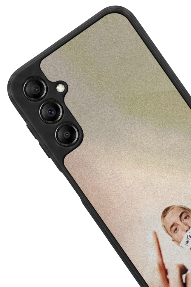 Samsung Galaxy A14 Uyumlu Eminem Tasarımlı Glossy Premium Kılıf