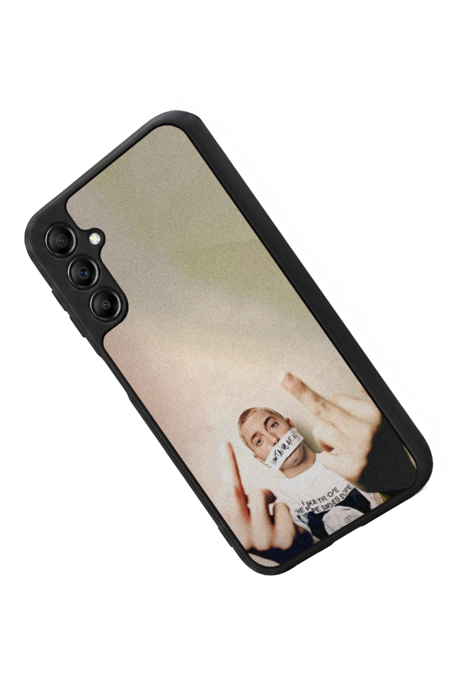 Samsung Galaxy A14 Uyumlu Eminem Tasarımlı Glossy Premium Kılıf