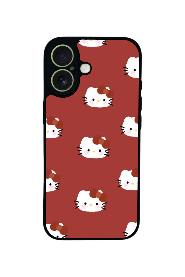 iPhone 17 Uyumlu HelloKitty Tasarımlı Glossy Premium Kılıf